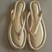 J. Crew Shoes | J. Crew Gold Sandals | Color: Gold | Size: 10