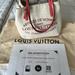 Louis Vuitton Bags | Louis Vuitton Artielesde Voyage Beach Pm Denim Tote Bag | Color: Cream/Pink | Size: Os