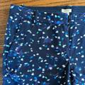 J. Crew Pants & Jumpsuits | J. Crew Brushstroke Capri Pants Size 8 | Color: Blue | Size: 8