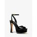 Michael Kors Shoes | Michael Michael Kors Jensen Patent Leather Platform Sandal 6 Black New | Color: Black | Size: 6