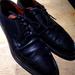 Polo By Ralph Lauren Shoes | Men's Polo Ralph Lauren Wing Tip Oxford Shoes Black Leather 9.5 D Italy Vintage | Color: Black | Size: 9.5