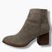 J. Crew Shoes | J. Crew | Sadie Grey Suede Minimalistic Block Heel Ankle Boots Women's Size 7 | Color: Brown/Gray | Size: 7