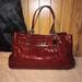 Coach Bags | Coach Chelsea/Jayden Burgundy Wine Patent Leather Handbag | Color: Red | Size: Os