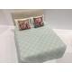 Lundby scale bed and fixed covers, cushions, pillows, 16th scale miniatures dolls house