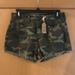 American Eagle Outfitters Shorts | American Eagle Outfitters Women’s Vintage Hi Rise Festival Camo Shorts New 4 | Color: Green | Size: 4