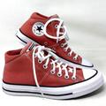 Converse Shoes | Converse Ctas Madison Mid Sneakers Women's Size Canvas Red Casual Shoes A06875f | Color: Red/White | Size: Various