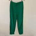 J. Crew Pants & Jumpsuits | J Crew Kelly Green High Rise Viscose Pants Trousers Pockets 2022-8 Tall | Color: Green | Size: 8