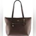 Coach Bags | Coach Metallic Bronze Pebble Leather Turnlock Taylor Tote | Color: Brown | Size: Os