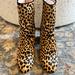 J. Crew Shoes | J.Crew Leopard Print Booties | Color: Black/Tan | Size: 10.5