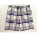 Adidas Shorts | Men's Adidas Climalite Golf Shorts Size 38 Stretch Plaid Blue Gray Chino | Color: Blue/Gray | Size: 38