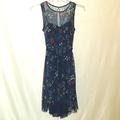 Disney Dresses | Disney Lc Lauren Conrad Snow White Floral Dress Size 2 | Color: Black/Red | Size: 2