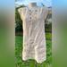 J. Crew Dresses | J.Crew Sleeveless Linen Dress With Front Buttons Size 4 | Color: Cream | Size: 4