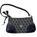 Dooney & Bourke Bags | Dooney & Bourke Signature Vintage Logo Canvas & Leather Small Hobo | Color: Black/Gray | Size: Os