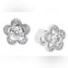 Kate Spade Jewelry | Kate Spade Jeweled Stencil Scallops Stud Earrings | Color: Silver | Size: Os