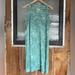 Columbia Dresses | Columbia Green Sleeveless Cold Bay Green Splatter Tank Dress Size Medium | Color: Gray/Green | Size: M