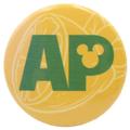 Disney Other | Disneyland California Adventure Orange Green Ap Annual Passholder Pinback Button | Color: Green/Orange | Size: Os