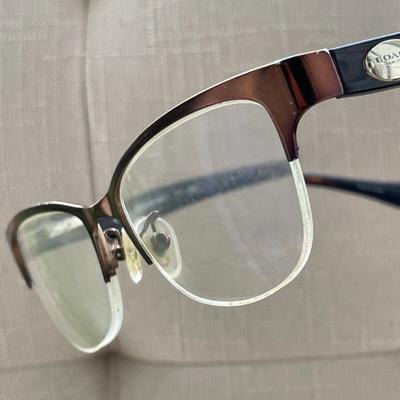 Coach Accessories | Coach Women Eyeglasses Frame Semi Rimless Glasses Satin Brown/Dark Tortoise | Color: Brown | Size: Os