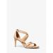 Michael Kors Shoes | Michael Michael Kors Kinsley Faux Patent Leather Sandal 9 Light Blush New | Color: Pink | Size: 9