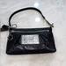 Coach Bags | Coach Demi Mini Wristlet 1941 Poppy Collection Bag Black Silver Rare Find | Color: Black/Silver | Size: Os