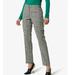 Burberry Pants & Jumpsuits | Burberry Women’s Hanover Trousers Check Plaid Print Size 2 | Color: Black/White | Size: 2