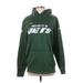 Nike Pullover Hoodie: Green Graphic Tops - Women's Size Small