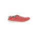 Vionic Beach Sneakers: Red Print Shoes - Women's Size 9 - Round Toe