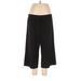 Lane Bryant Casual Pants - High Rise Culottes Cropped: Black Bottoms - Women's Size 16 Plus