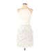 Aidan by Aidan Mattox Casual Dress: Ivory Dresses - Women's Size 2