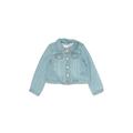 The Children's Place Denim Jacket: Blue Print Jackets & Outerwear - Size 5Toddler