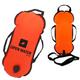 OpenWater Unisex-Adult Open Water Swimming Buoy orange Sicherheitsboje zum Schwimmen, M