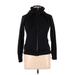 Athleta Track Jacket: Black Jackets & Outerwear - Women's Size Medium Petite