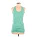 Athleta Active Tank Top: Green Activewear - Women's Size Medium