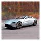 NALora Scale Finished Model Car Boutique 1:18 For Aston Martin Vantage ​2019 Replica Car, Scale Die Cast Sports Car ​Model Toys For Kids And Adults Miniature Replica Car (Color : Titanium)