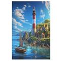 Puzzle for Adults Coastal Lighthouses Jigsaw Puzzles for Adults 1000 Piece for Adults & Kids Age 12 Years Up Woodiness Puzzles Educational Game Challenge Toy （78×53cm）