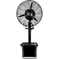 LiYaHead Industrial Fans Cooling, Pedestal Fan, High Velocity, Heavy Duty Metal for Industrial, Commercial, Residential, Greenhouse Use, Black