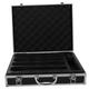 BESTonZON Cordless Microphone Case Wireless Microphone Mic Accessories Mic Case Mic Carrying Holder Microphone Holder Microphone Organizer Mic Protective Case Portable Sponge Aluminum Case