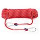 Climbing Rope Diameter 18mm Outdoor Static Rock Climbing Rope 32ft 164ft 328ft 492ft 656ft Safety Rope for Escape Fire Rescue Parachute Ice Climbing Tree Climbing ( Color : Red , Size : 18mm x 130m )