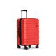 ANTLER - Large Suitcase - Clifton Luggage - Size Large, Coral - 132L, Lightweight Suitcase for Travel & Holidays - Large 4 Wheel Suitcase, Expandable Zip, Twist Grip Handle - TSA Approved Locks