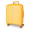 El Potro Vera Cabin Suitcase Yellow 40 x 55 x 20 cm Hard ABS Closure TSA 37L 3.1 kg 4 Wheels Double Luggage Hand Luggage, Lemon Tree, Cabin Suitcase
