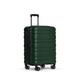 ANTLER Clifton Medium Suitcase - Size Medium, Woodland Green | Blue 83L, Super Lightweight Suitcase for Travel | 4 Wheel Suitcase, Expandable Zip, Hard Shell Suitcase with Twist Grip Handle & TSA Lock