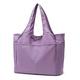 SSWERWEQ Handbags Women Sports Fitness Bag Oxford Yoga Gym Travel Duffle Handbag Waterproof Large Capacity Shoulder Weekend Bag Yoga mat Bag (Color : Purple)
