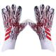 HFKY Soccer Goalie Gloves, Goalkeeper Gloves with Strong Grip Give Splendid, Sizes 8-10 Protection to Prevent Injuries For People from Junior Trainees to Professionals size9 A