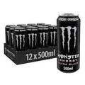 Monster Energy Drink Ultra Black Cherry Discontinued 500ml - Unleash the Beast (24 Cans x 500ml)