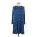 Old Navy Casual Dress - DropWaist: Blue Stars Dresses - Women's Size 2X-Large Tall