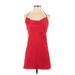 Zara Cocktail Dress - Mini: Red Dresses - Women's Size Small