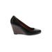 Clarks Wedges: Black Solid Shoes - Women's Size 10 - Round Toe