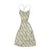 Bec & Bridge Cocktail Dress - Fit & Flare Strapless Sleeveless: Gray Dresses - Women's Size 2