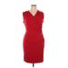 Worthington Casual Dress - Sheath: Red Dresses - Women's Size X-Large