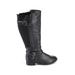 Torrid Boots: Black Solid Shoes - Women's Size 10 Plus - Round Toe