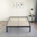 14 Inch Queen Platform Bed Frames with Wooden Slats, 3500 Lbs Heavy Duty Metal Bed Frame with Legs, No Box Spring Needed